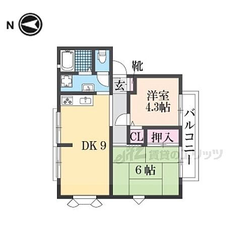 大阪府寝屋川市太間町 賃貸アパート