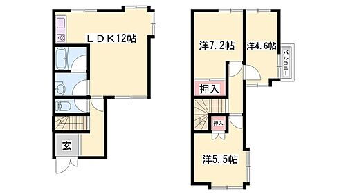 兵庫県加古川市野口町野口 賃貸一戸建て