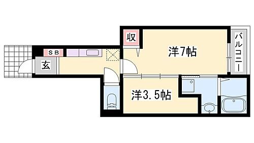 アーバン・ヒルズ 1階 1SK 賃貸物件詳細