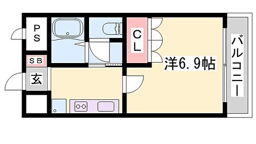 ネオヴィレッジ花北 1階 1K 賃貸物件詳細