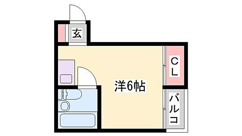 フローラル北平野 3階 ワンルーム 賃貸物件詳細