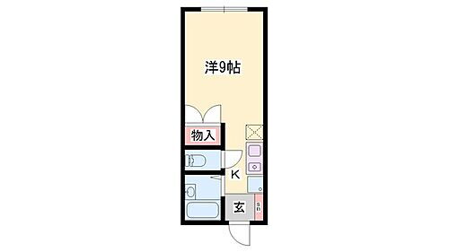 兵庫県姫路市網干区田井 平松駅 ワンルーム アパート 賃貸物件詳細