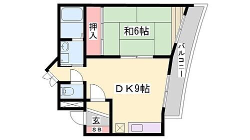 兵庫県姫路市東今宿3丁目 播磨高岡駅 1DK マンション 賃貸物件詳細
