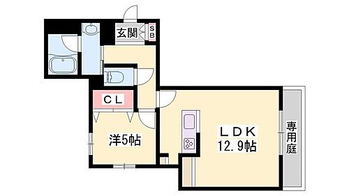 ル　ソレイユ 1階 1LDK 賃貸物件詳細