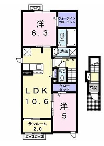 兵庫県朝来市和田山町法興寺 賃貸アパート