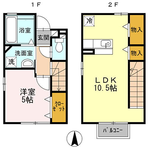 富山県高岡市駅南1丁目 高岡駅 1LDK アパート 賃貸物件詳細
