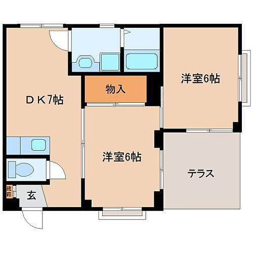 奈良県生駒郡三郷町立野南3丁目 三郷駅 2DK マンション 賃貸物件詳細