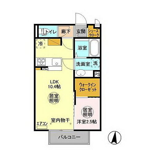 茨城県水戸市双葉台1丁目 赤塚駅 1LDK アパート 賃貸物件詳細