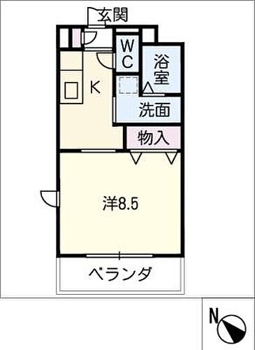 Ｈｉｇｈ　Ｊｕｍｐ 4階 1K 賃貸物件詳細