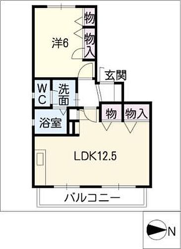 愛知県名古屋市西区大野木1丁目 庄内緑地公園駅 1LDK アパート 賃貸物件詳細