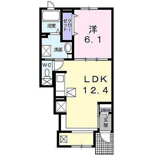 青森県八戸市大字白銀町字白浜道 1LDK アパート 賃貸物件詳細