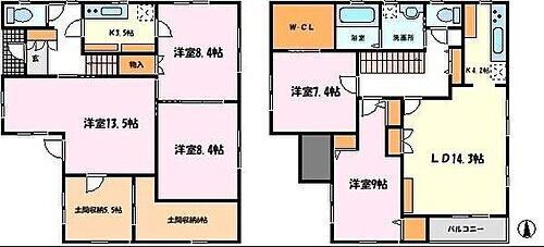 千葉県松戸市小金きよしケ丘２丁目 賃貸一戸建て