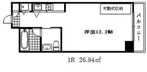 ロイスグラン神戸湊川公園 4階 ワンルーム 賃貸物件詳細