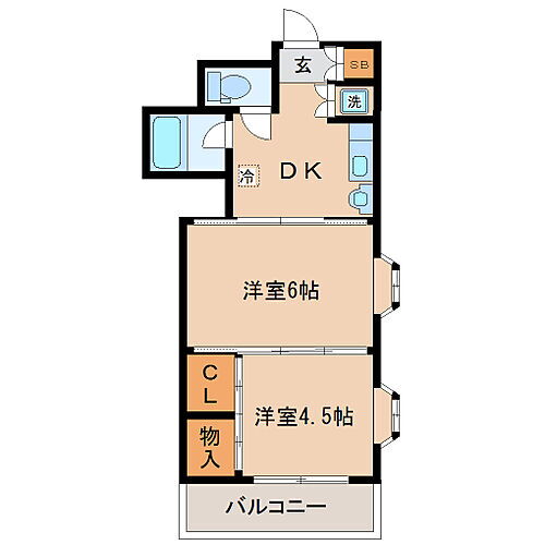 宮城県仙台市青葉区高松2丁目 東照宮駅 2DK マンション 賃貸物件詳細