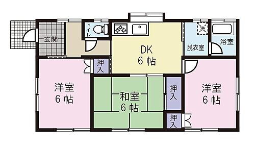 千葉県山武市早船ト　818-3 成東駅 3DK 一戸建て 賃貸物件詳細