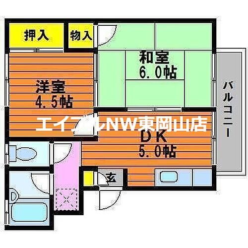 岡山県備前市西片上 西片上駅 2DK アパート 賃貸物件詳細