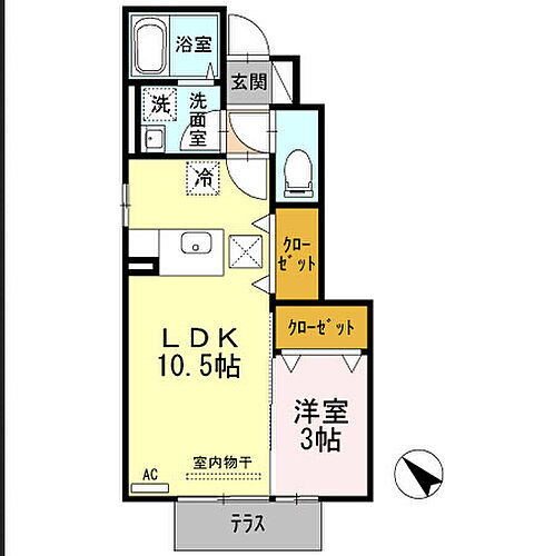 大分県中津市大字大塚614-1 中津駅 1LDK アパート 賃貸物件詳細