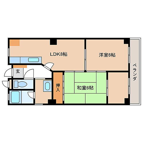 滋賀県大津市平津1丁目 石山駅 2LDK マンション 賃貸物件詳細