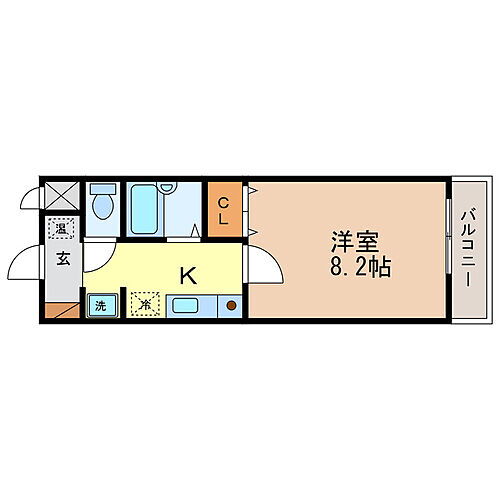 滋賀県大津市一里山1丁目 瀬田駅 1K マンション 賃貸物件詳細