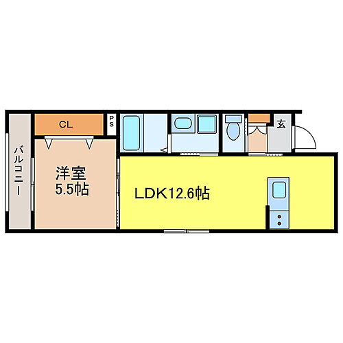 滋賀県大津市南志賀3丁目 大津京駅 1LDK アパート 賃貸物件詳細