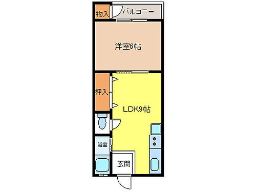 大阪府泉大津市昭和町6-44 泉大津駅 1LDK マンション 賃貸物件詳細