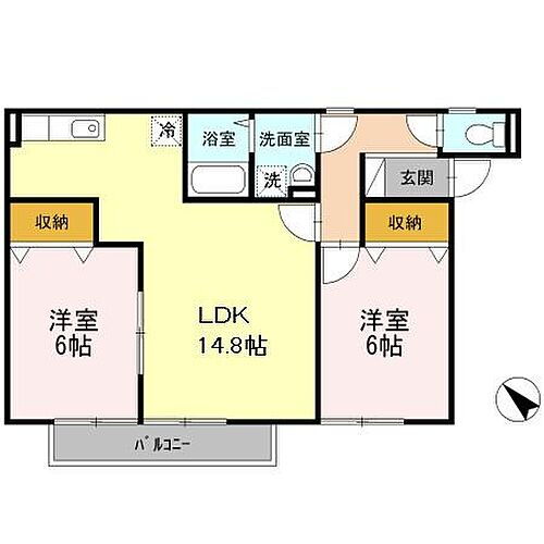 大阪府和泉市池上町2丁目13-13 信太山駅 2LDK アパート 賃貸物件詳細