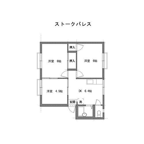 鳥取県鳥取市宮長 鳥取駅 3DK アパート 賃貸物件詳細