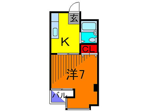 ビラグレイスＩＩ 1階 1K 賃貸物件詳細