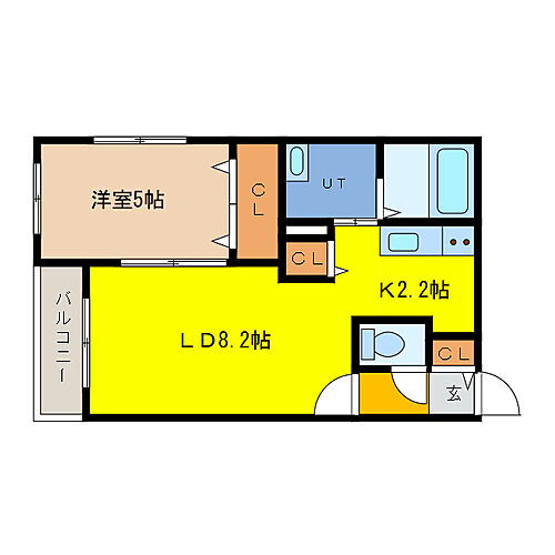 Ｃ｀Ｋｒｏｎ　ｇａｔｅ 4階 1LDK 賃貸物件詳細