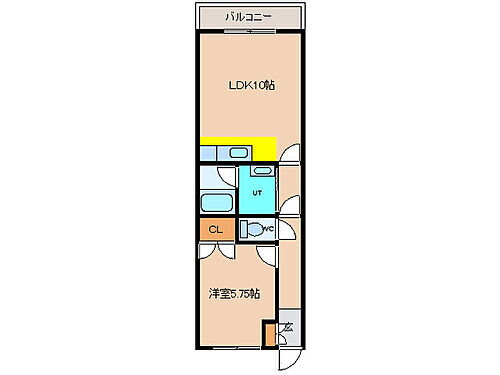 スコールスコール 2階 1LDK 賃貸物件詳細