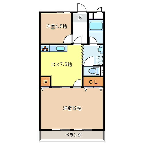 三重県津市一身田中野 江戸橋駅 2DK マンション 賃貸物件詳細
