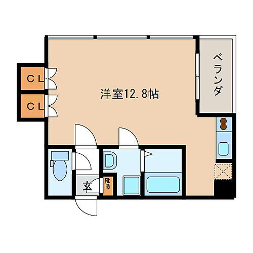 グローリア広明 3階 ワンルーム 賃貸物件詳細