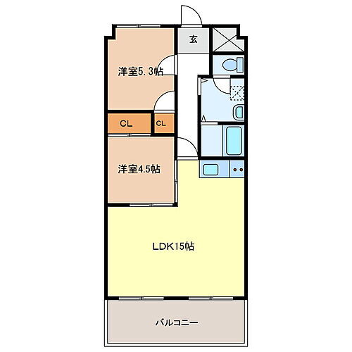 三重県鈴鹿市岡田3丁目 平田町駅 2LDK マンション 賃貸物件詳細