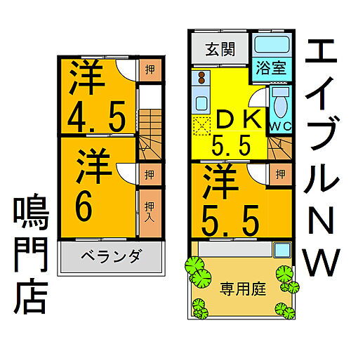 コーポみゆき 1階 3DK 賃貸物件詳細