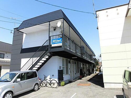 サウス２条ハイツＢ 2階建