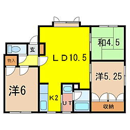 ハイムミヤコシ 2階 3LDK 賃貸物件詳細