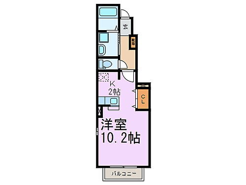 埼玉県加須市三俣1丁目 加須駅 1K アパート 賃貸物件詳細