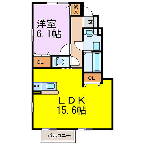 埼玉県加須市南町 加須駅 1LDK アパート 賃貸物件詳細