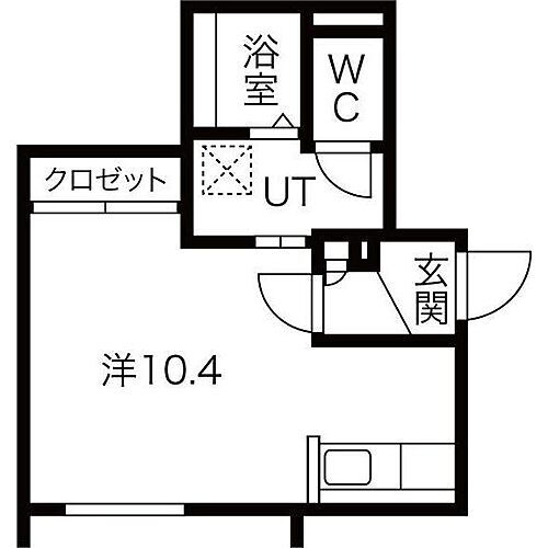 北海道札幌市中央区北八条西26丁目1-25 二十四軒駅 1K マンション 賃貸物件詳細
