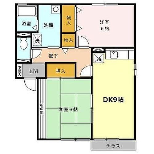 鹿児島県霧島市隼人町内 日当山駅 2LDK アパート 賃貸物件詳細