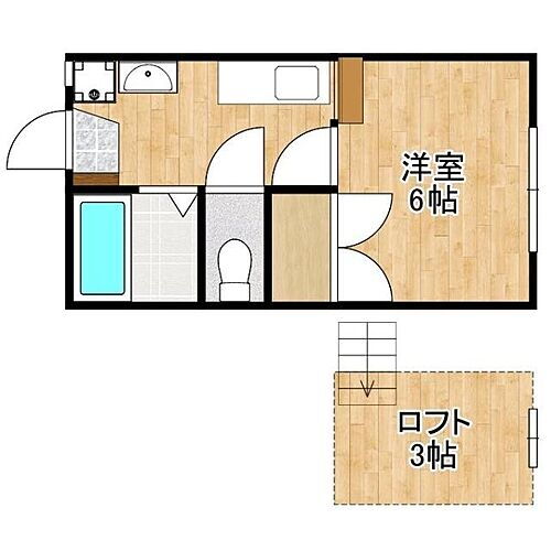 鹿児島県霧島市隼人町姫城740 日当山駅 1SK アパート 賃貸物件詳細