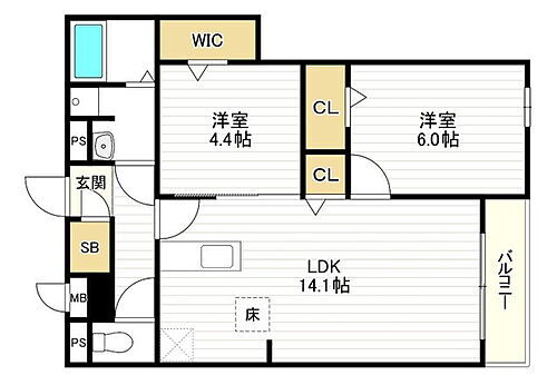 大阪府大阪市住吉区清水丘２丁目 賃貸アパート
