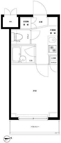 東京都新宿区北新宿4丁目3-10 東中野駅 1K マンション 賃貸物件詳細