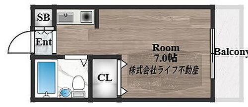 フューチャー２１ 2階 ワンルーム 賃貸物件詳細