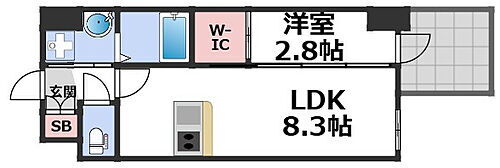 セレニテ日本橋エクラ 6階 1LDK 賃貸物件詳細