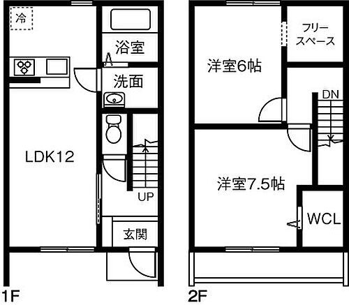ＭＡＩＳＯＮＥＴＴＥ　ＬＡＮＤ　渕高駅　Ｂ 2LDK 賃貸物件詳細