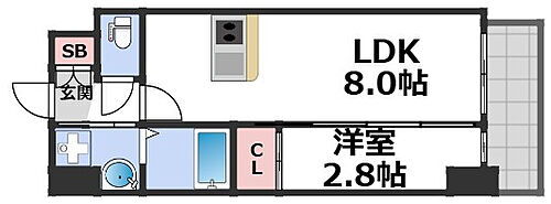 セレニテ日本橋エクラ 9階 1LDK 賃貸物件詳細