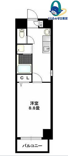 愛知県名古屋市中区千代田2丁目7-3 鶴舞駅 1K マンション 賃貸物件詳細