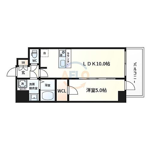 大阪府大阪市浪速区敷津西２丁目 賃貸マンション