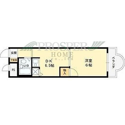 メロディーハイム大今里 8階 1DK 賃貸物件詳細